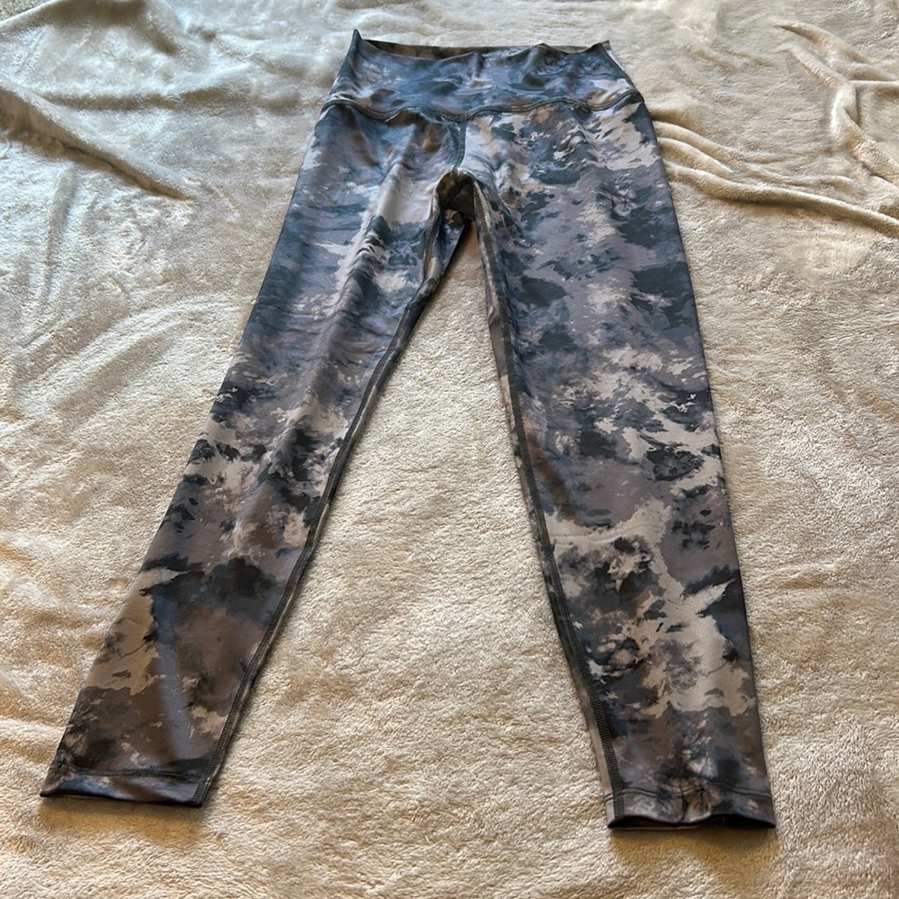 Beyond yoga shimmer tie dye leggings
